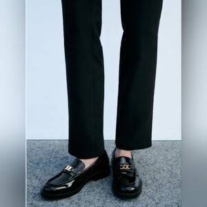 Zara Buckle Loafers